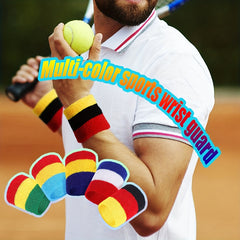 1 Pair Wrist Sweatbands Absorbent Sweatbands for Sports