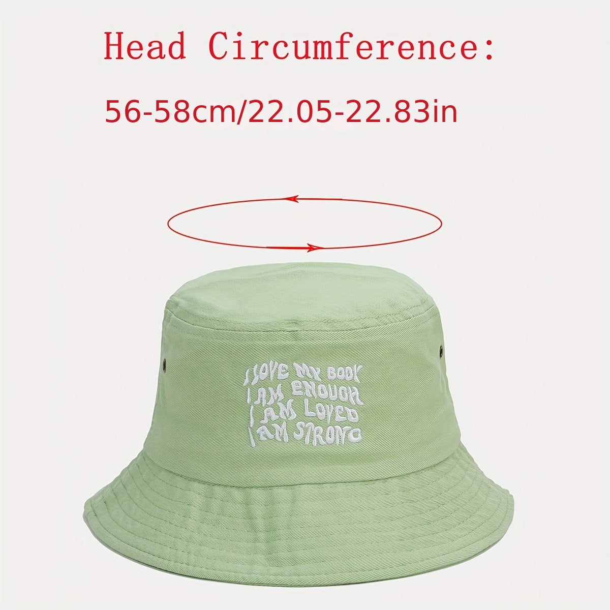 Summer Letter Embroidery Fisherman Hat Sunscreen Sunshade Casual Hat