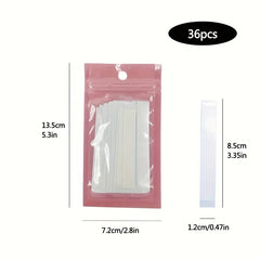 36pcs Invisible Anti-slip Stickers Adhesive for Shirt Neck Women's Lingerie