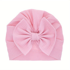 Baby Cotton Hat Bow Knot Baby Pullover Hat Warm Hat