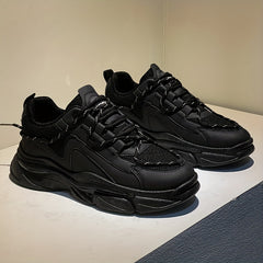 Men's Chunky Lace-Up Shoes for Outdoor Activities