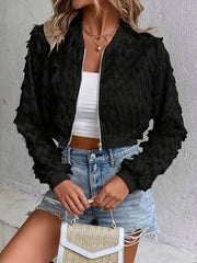 Fringe Jacket Fall Winter Women's Clothing