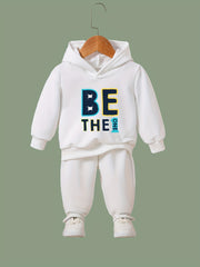 Number One Pattern Long Sleeve Hooded Sweatshirt Girls Comfy Hoodies