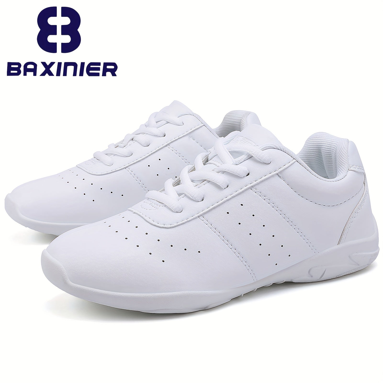 Lightweight Girls Cheer Shoes Non Slip Sneakers for Training
