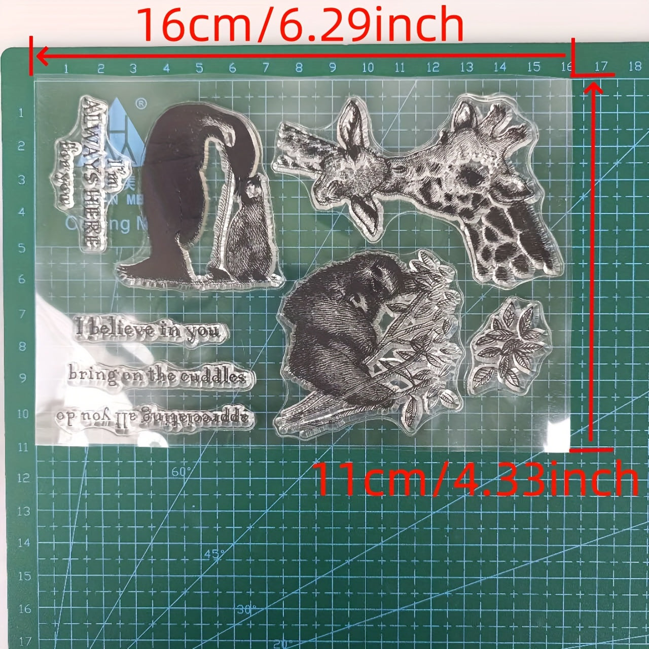Animal Metal Cutting Dies And Stamps Set For Decoration