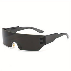 Cyberpunk Futuristic Sunglasses For Men UV Protection Sunglasses
