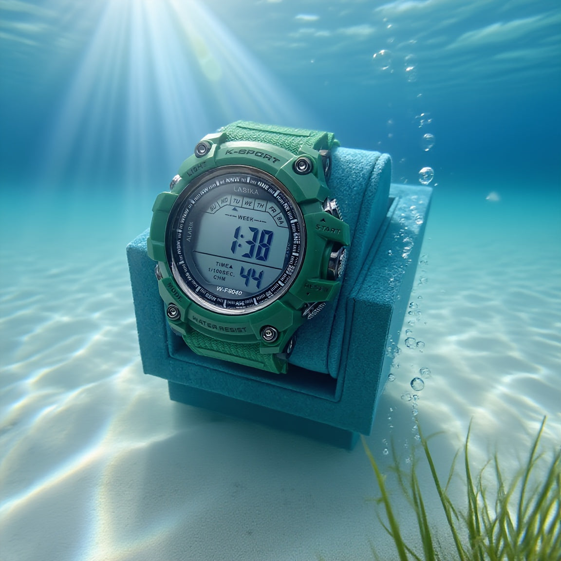 Boys' 8-18 Years Old Waterproof Stopwatch Watch