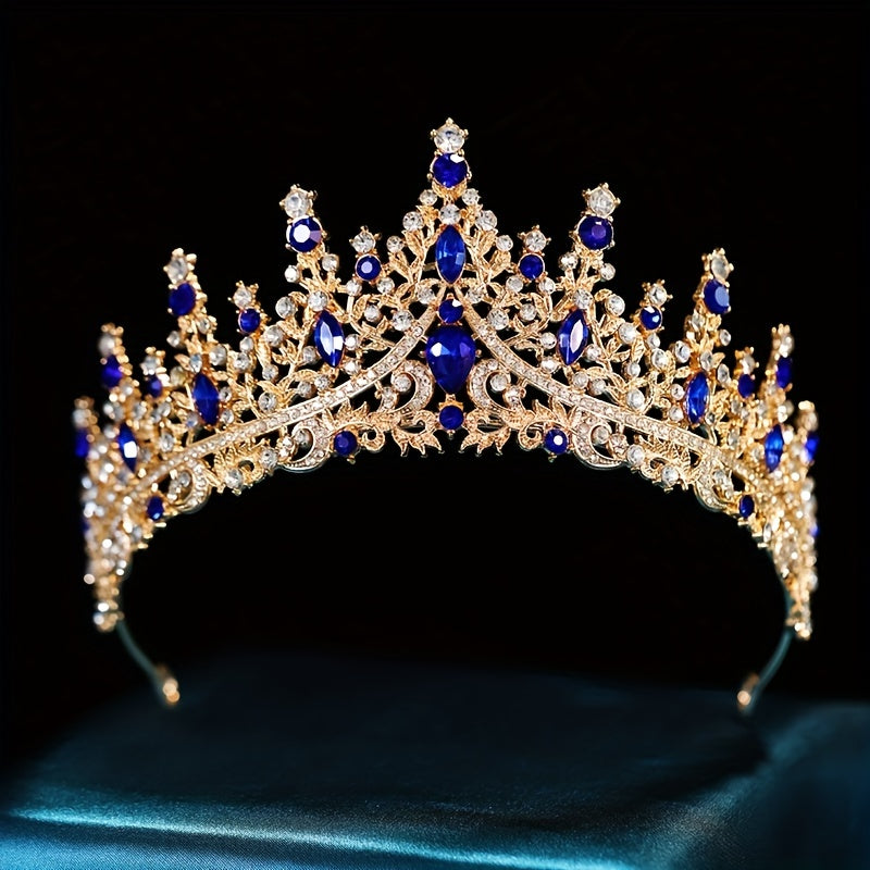 Crystal Crown Alloy Tiara Headband Wedding Bridal Accessories
