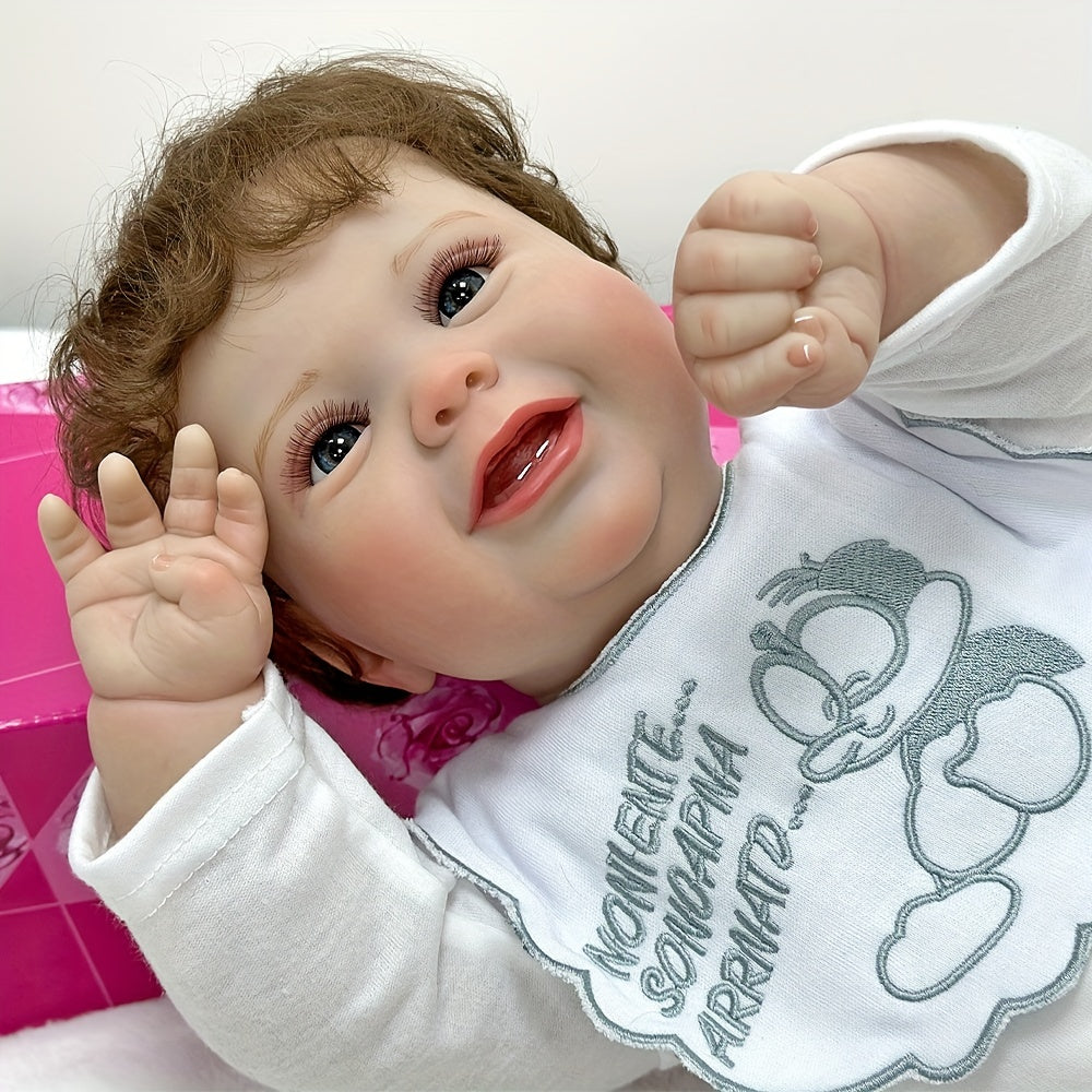 Realistic Newborn Soft Vinyl Baby Dolls Toy For Kids Age 3
