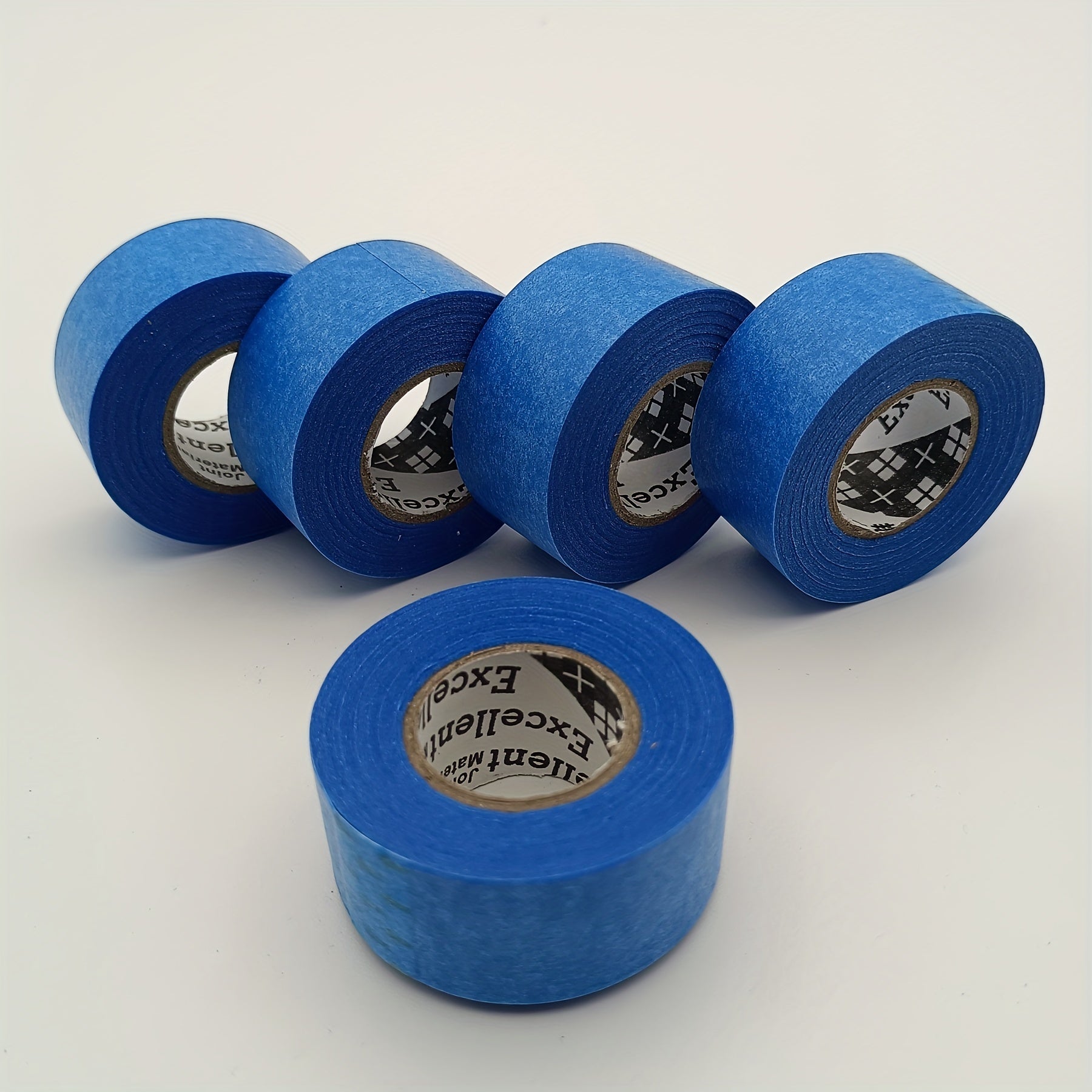 5pcs Paint Masking Washi Tape Set, High Adhesiveness, Residue-Free