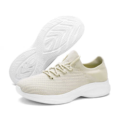 Men's Lace Up Knit Sneakers Breathable Casual Shoes