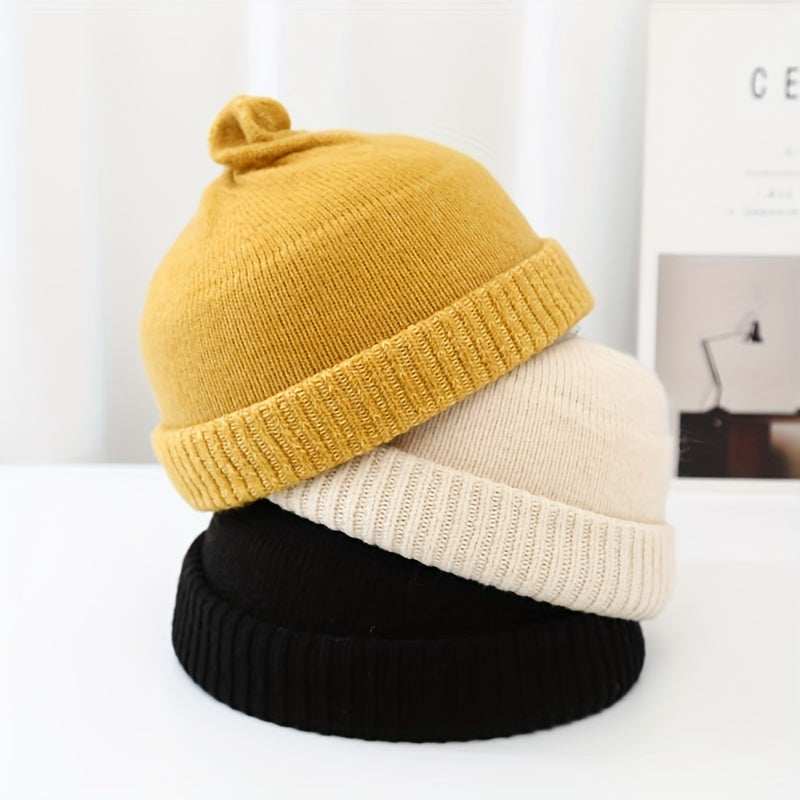 Fashionable Ear Protect Sport Knit Beanie Hat