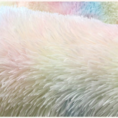 Luxury Plush Soft Area Rug for Bedroom Living Room - Tie Dyed Shag Furry Carpet
