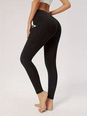 Yoga Pants With Pocket Stretchy Running Leggings