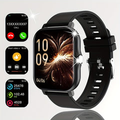 83-Inch Fitness Tracker Smartwatch with Customizable Dial and Wireless Calling