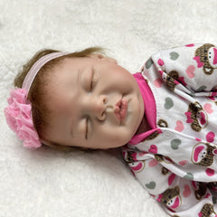 Real Reborn Toddler Doll with Rooted Hair Soft Touch Feeling Newborn Toy