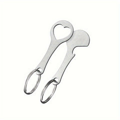 Shopping Cart Tokens Metal Keychain Key Ring Pendant