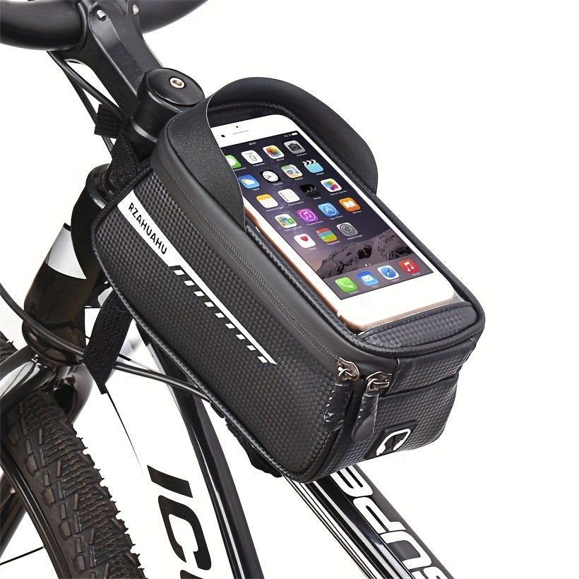 Bike Phone Bag Waterproof Front Beam Pouch