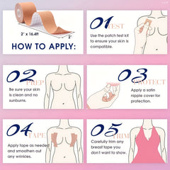 Invisible Breast Lifting Tape Adhesive Support Bodytape