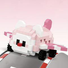 Cartoon Car Blocks Desktop Decoration Holiday Gift