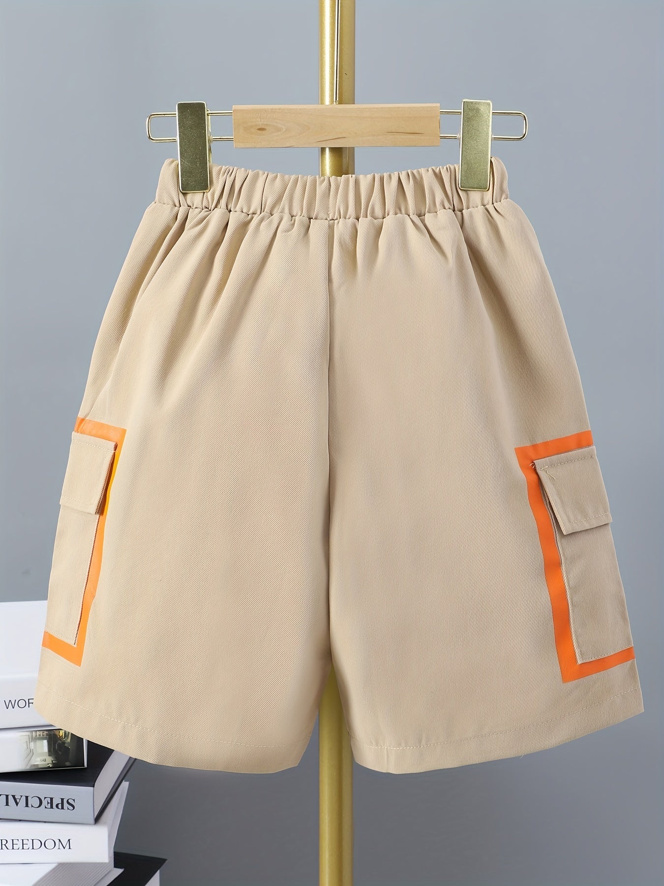 Boys Cargo Shorts Soft Comfortable Breathable Summer Kids Clothes