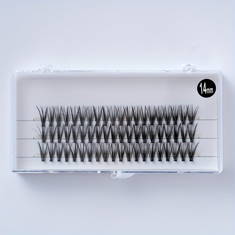 3 Rows 60 Cluster Lashes 3D Self Grafting False Eyelashes