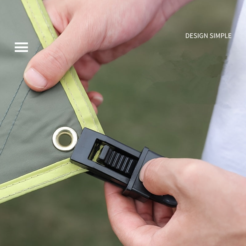 10pcs Tent Fixing Clips Multifunctional Plastic Clip For Camping