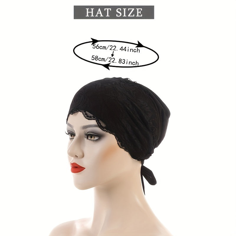 Soft Chemo Hat Elastic Turban Head Wrap Slouchy Cap