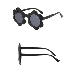 Kids Colorful Flower Frame Sunglasses for Girls Party