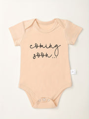 School Letter Pattern Cotton Dress For Boys & Girls 0-24M