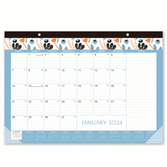 2022 Monthly Wall Calendar 12-Month Jan - Dec 43x30 Twin Wire Hanging Hook