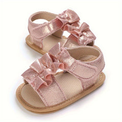 Breathable Open Toe Sandals for Baby Girls Lightweight Anti Slip Sandals