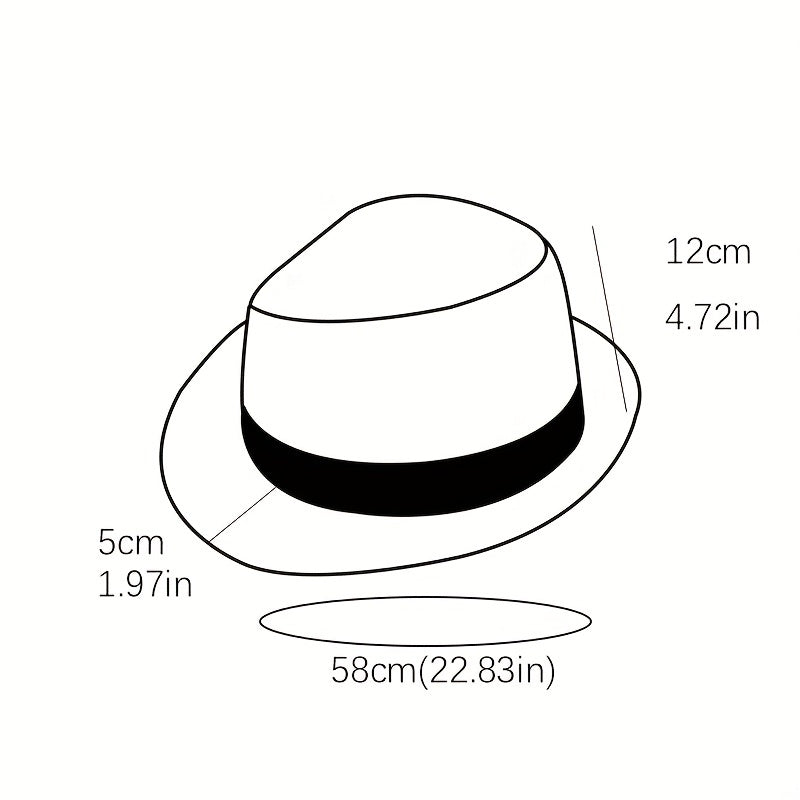 Men's Colorful Street Style Top Hat
