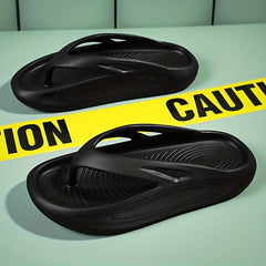 Men's Non Slip Platform Flip Flops Quick Drying Thong Sandals