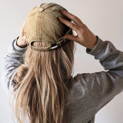 Washed Melon Leather Hat Hip Hop Hat Summer Beanie Hat
