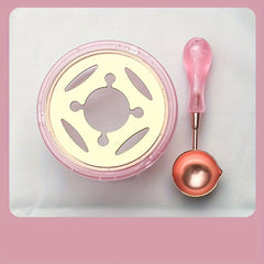 Seal Stamp Set with Crystal Melting Pot & Spoon Wax Sealing Accessories