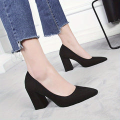 Women's Classic Pointed Toe Court Pumps