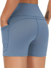 High Waist Butt Lifting Yoga Tight Shorts Sports Fitness Yoga Running Shorts