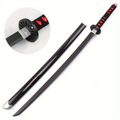 Katana Anime Sword Samurai Cosplay Sword & Red Wooden Sword Toy