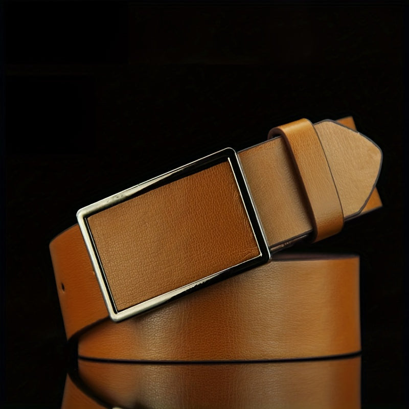 Men's Retro Buckle Belt Casual Buckle Jeans Belt