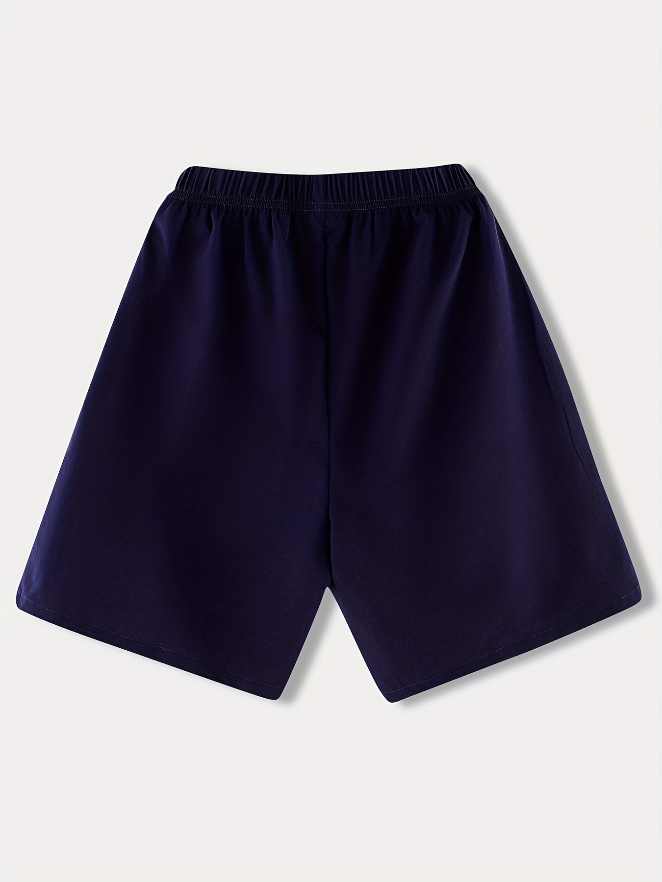 Boys Stripe Letter Print Quick-drying Casual Shorts