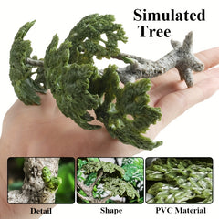 PVC Wildlife Playset with Realistic Animal Figurines