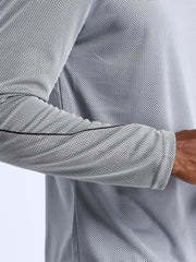 Sports Fitness Quick Drying Long Sleeved T-Shirt for Basketball Running