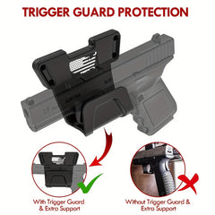 Quick Draw Magnetic Mount Safety Trigger Magnet for Vehicle Home Wall Desk