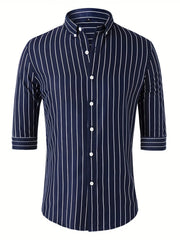 Men's Classic Button Up Shirt for Business