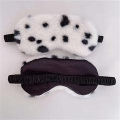 Colorful Leopard Printed Eye Mask for Travel Rest Nap Yoga