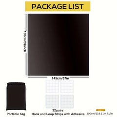 DIY Portable Travel Blackout Curtain - Home Decor