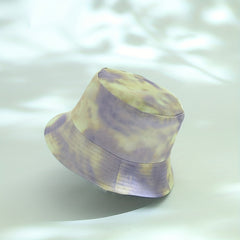 Tie Dye Print Bucket Hat Reversible Sunscreen Beach Fisherman Cap