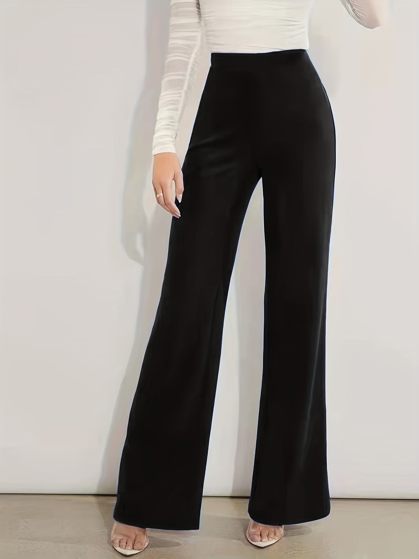 High Waist Wide Leg Pants for Women