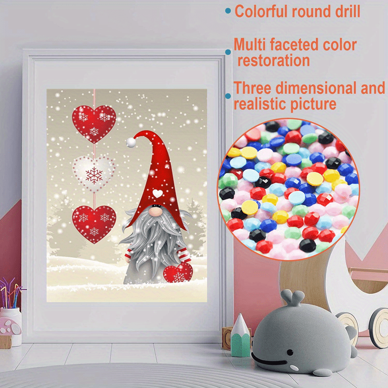 5D Rhinestone Art Kit: Sparkling Masterpiece for Adults & Kids